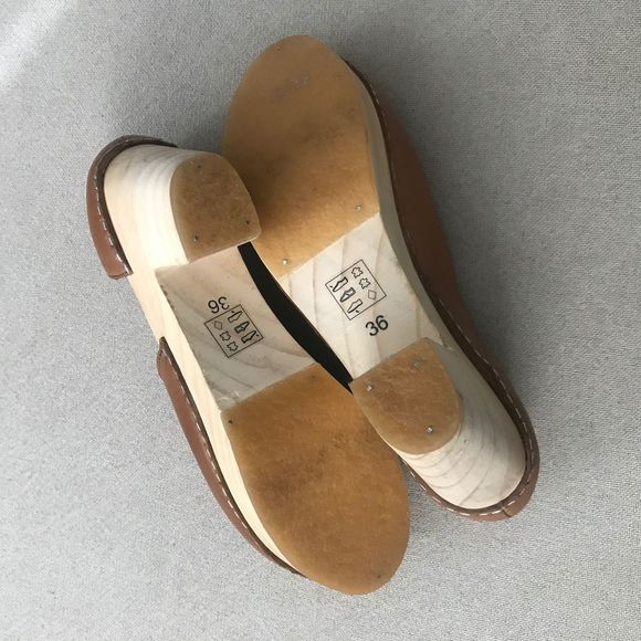 Free People Monroe wooden heels clogs - Picture 6 of 7